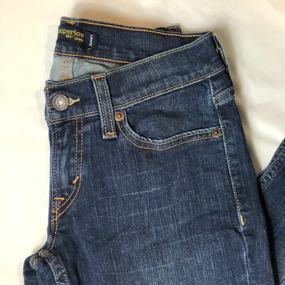 Levi's 524 Too Superlow Bootcut - Discontinued St… - image 2